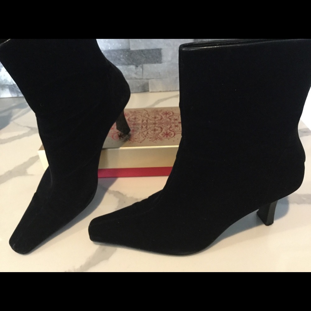 Velvet Booties